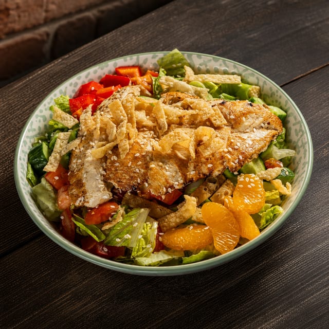 Asian Chicken Salad.
