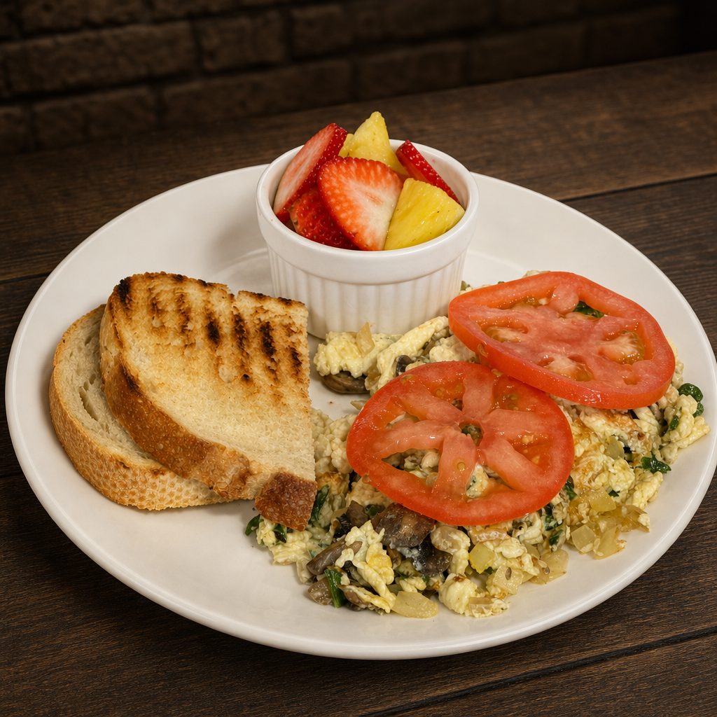 Egg White Scramble.