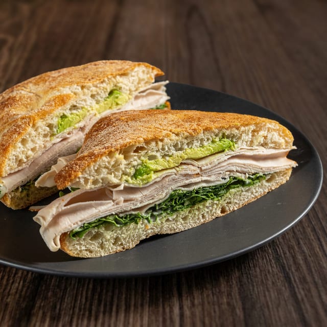 Turkey Avocado Sandwich.