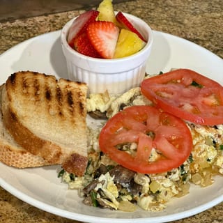 Egg White Scramble